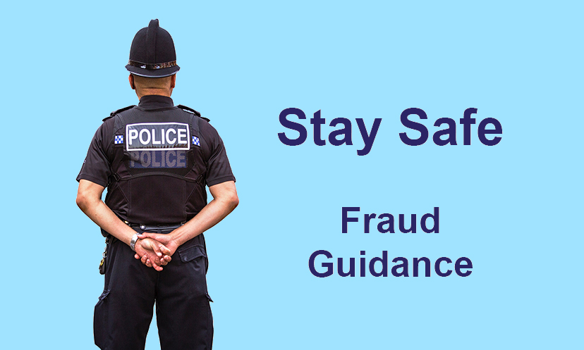 Stay safe fraud guidance