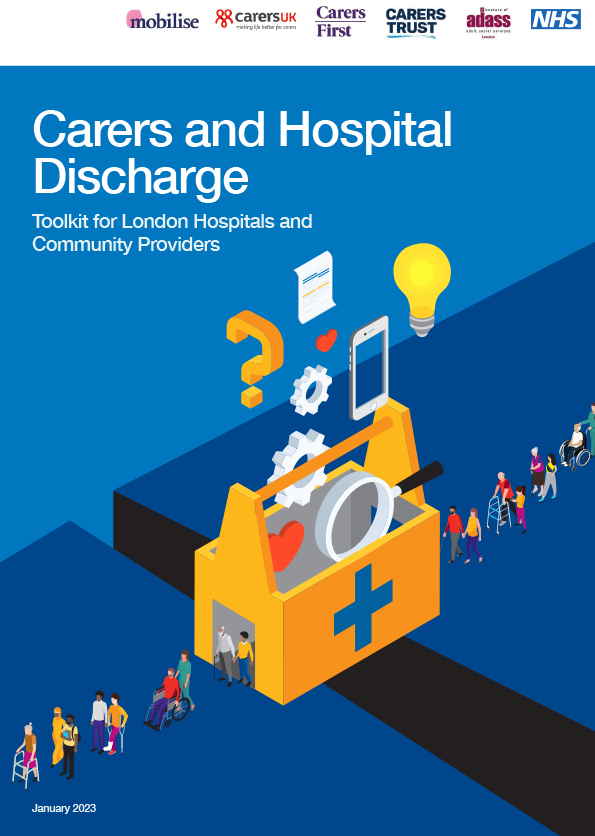 Carers and hospital Discharge Toolkit front cover