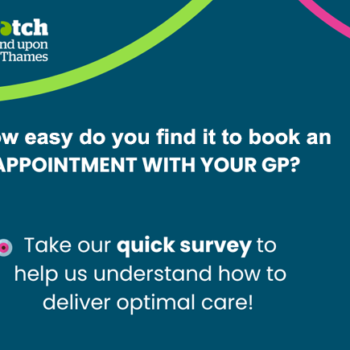 Healthwatch Richmond infographic: Survey - How easy do you find it to book an appointment with your GP?
