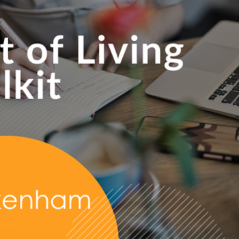 Cost of Living toolkit - Twickenham infographic