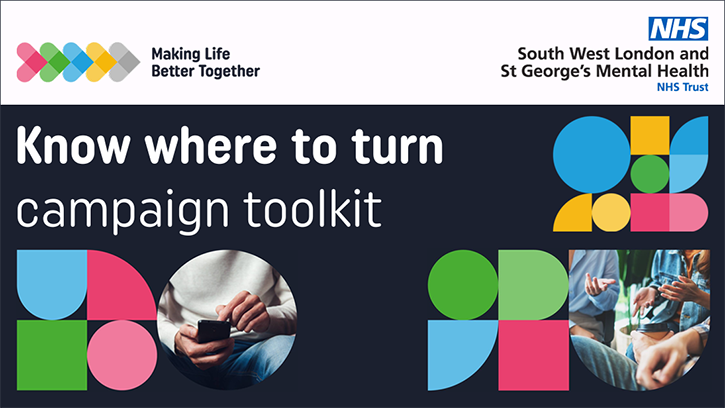 Know where to turn- New NHS mental health signposting resources